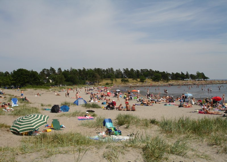 strand mennesker